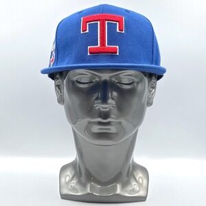 Texas Rangers New Era 9FIFTY Snapback Hat Blue Big League Chew Side Patch Cap
